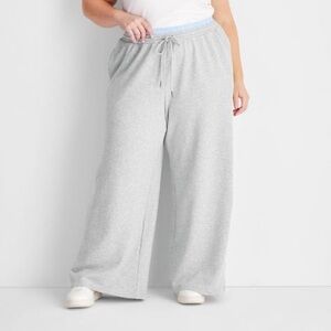 NEW Future Collective Casual Light Gray Lounge Pants